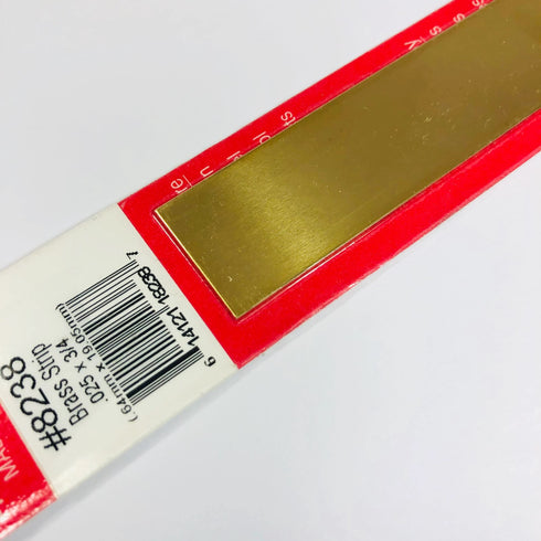 #8238 BRASS STRIP .025 X 3/4